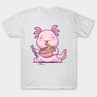 Ramen Axolotl T-Shirt